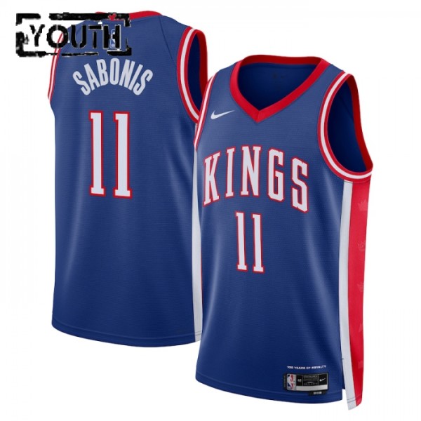 Sacramento Kings Trikot Domantas Sabonis Nike 2024-25 City Edition Blau Swingman - Kinder Sacramento Kings Trikot Domantas Sabonis Nike 2024-25 City Edition Blau Swingman - Kinder